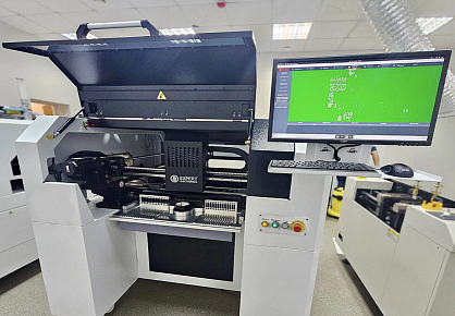 Серийное производство станков для SMD монтажа печатных плат запущено при поддержке Сколково и Минпромторга