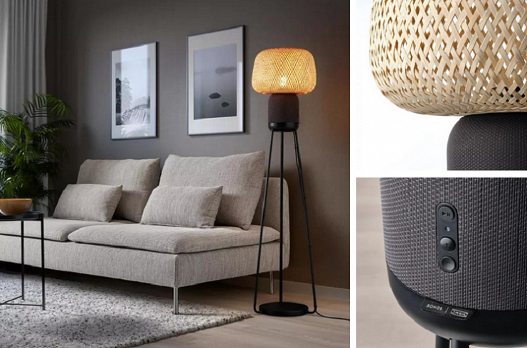 IKEA показала умный торшер со встроенной Bluetooth-колонкой IKEA показала умный торшер со встроенной Bluetooth-колонкой